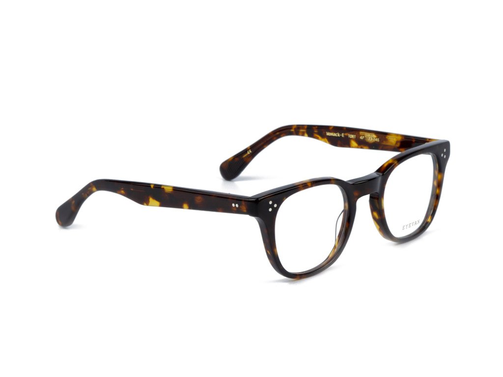 Eyevan Womack Black Eyeglasses – Silver Lining Opticians