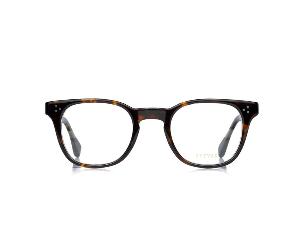 Eyevan Womack Black Eyeglasses – Silver Lining Opticians