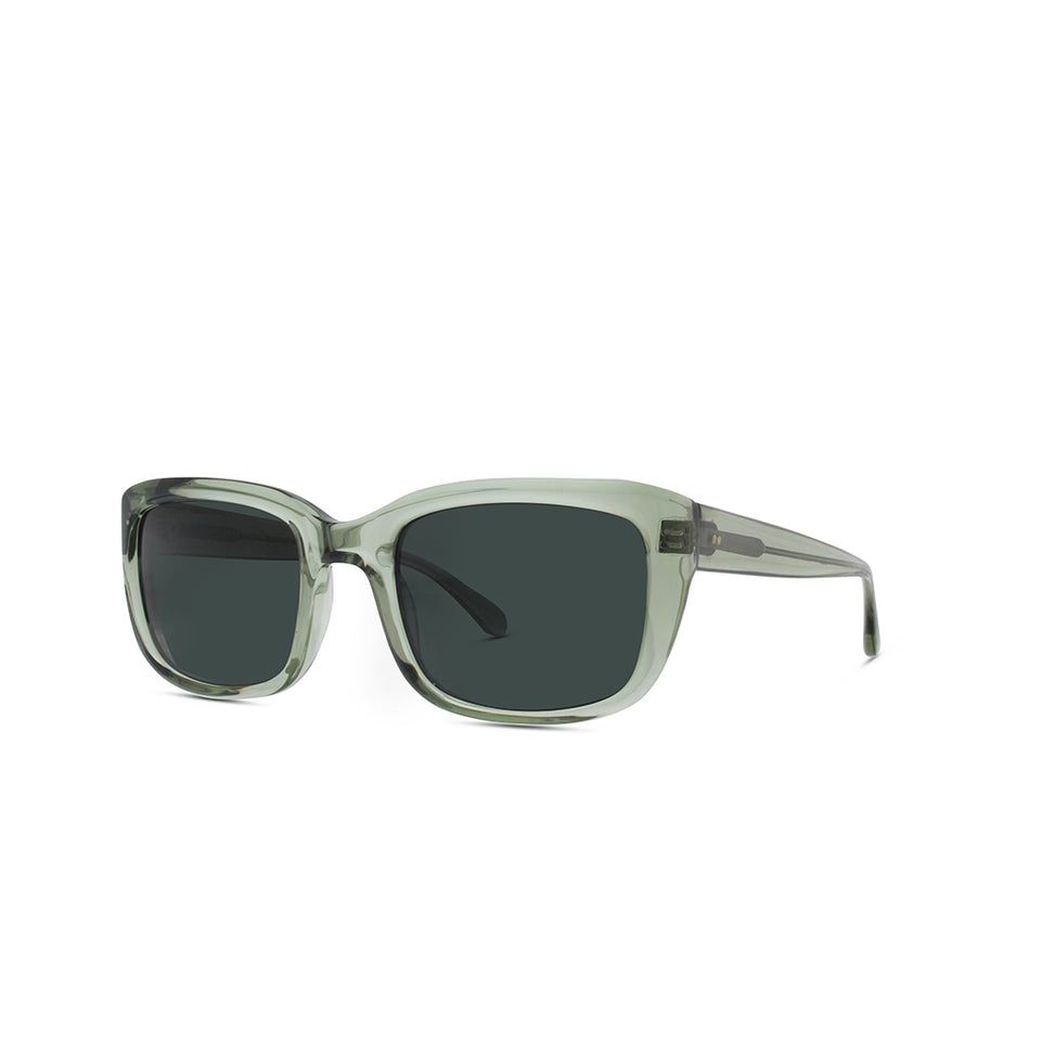 M20 Thick Acetate Sunglasses by Silver Lining Opticians | Silver